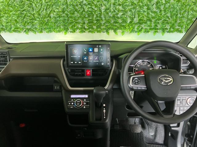 ムーヴ Ｘ　片側電動スライドドア・ディスプレイオーディオ・Ｂｌｕｅｔｏｏｔｈ・パノラマモニター・プッシュボタンスタート・ステアリングスイッチ・オートエアコン・キーフリー・コーナーセンサー・パワーウィンドウ（3枚目）