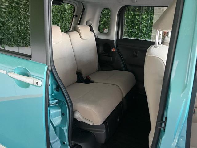 ムーヴキャンバス ＧホワイトアクセントＶＳ　ＳＡＩＩＩ　アウトレット車・現状渡し・両側電動スライドドア・ドラレコ・パノラマモニター・ステアリングスイッチ・オートエアコン・キーフリー・ベンチシート・運転席シートヒーター・パワーウィンドウ（19枚目）