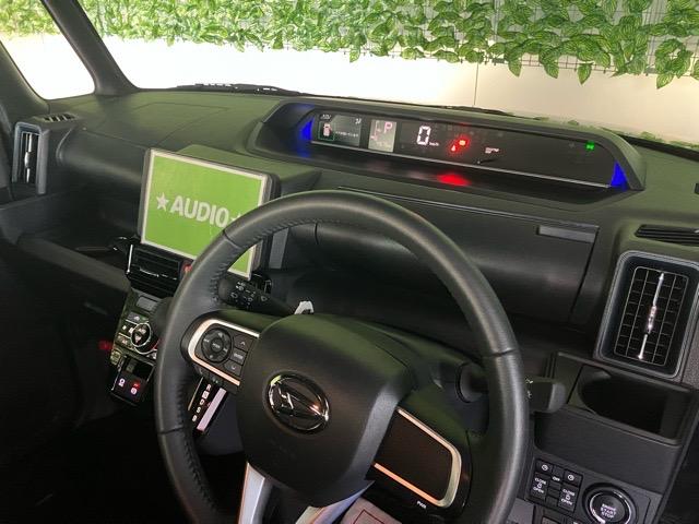 タント カスタムＲＳ　両側電動スライドドア・プッシュボタンスタート・ステアリングスイッチ・オートエアコン・キーフリー・ベンチシート・アルミホイール・パワーウィンドウ（3枚目）