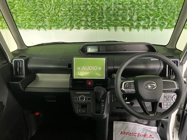 タント Ｘ　片側電動スライドドア・コーナーセンサー・プッシュボタンスタート・ステアリングスイッチ・オートエアコン・キーフリー・ベンチシート・シートヒーター・パワーウィンドウ（2枚目）