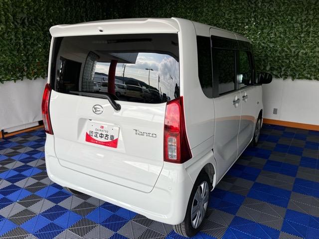タント Ｘ　片側電動スライドドア・コーナーセンサー・プッシュボタンスタート・ステアリングスイッチ・オートエアコン・キーフリー・ベンチシート・シートヒーター・パワーウィンドウ（32枚目）