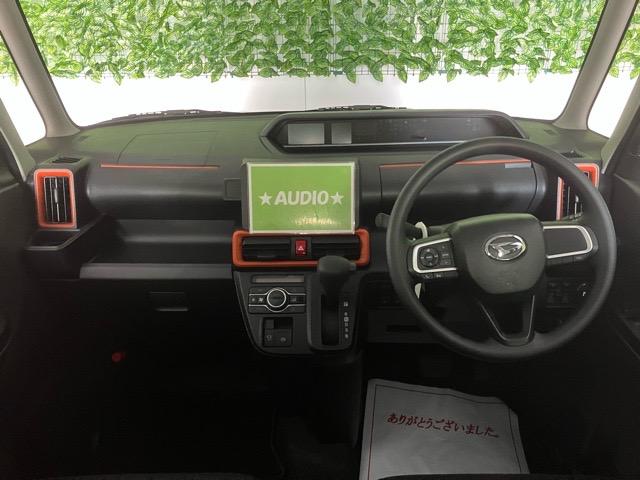 タント ファンクロス　両側電動スライドドア・コーナーセンサー・プッシュボタンスタート・ステアリングスイッチ・オートエアコン・キーフリー・ベンチシート・シートヒーター・アルミホイール・バックカメラ対応・パワーウィンドウ（3枚目）