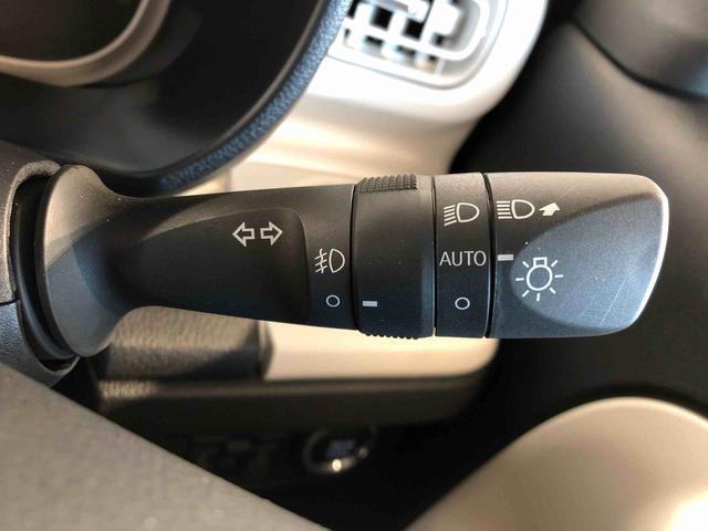 ムーヴキャンバス ストライプスＧターボ　４ＷＤ　ターボ　　両側電動スライドドア　オートライト　衝突被害軽減システム　横滑り防止機能　シートヒーター　プッシュスタート　スマートキー　オートエアコン　アイドリングストップ　ＡＢＳ（60枚目）