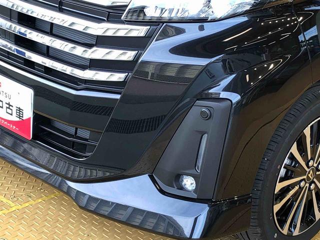 死角になりやすい左右方向の障害物をブザーで知らせてくれるコーナーセンサー搭載