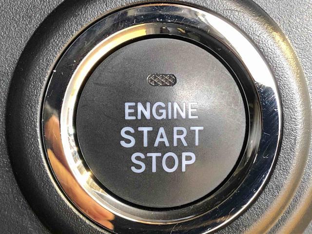 エンジンスタートはプッシュボタン（ＯＮ／ＯＦＦ）を押すだけでＯＫ！