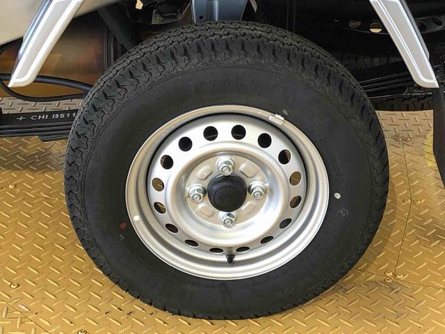 ハイゼットトラック スタンダード 農用スペシャル 4WD マニュアルエアコン パワステ オートライト 作業灯 リヤ4枚リーフスプリング スーパーデフロック ラジオデッキ 衝突被害軽減システム 横滑り防止機能 アイドリングストップ ABS(24枚目)