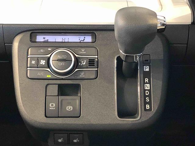 ムーヴキャンバス ストライプスＧターボ　２ＷＤ　ターボ　　両側電動スライドドア　オートライト　衝突被害軽減システム　横滑り防止機能　プッシュスタート　スマートキー　オートエアコン　電動格納ドアミラー　アイドリングストップ　ＡＢＳ　新品ナビ（13枚目）