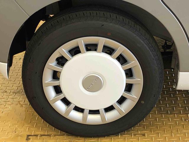 ムーヴキャンバス ストライプスＧターボ　２ＷＤ　ターボ　　両側電動スライドドア　オートライト　衝突被害軽減システム　横滑り防止機能　プッシュスタート　スマートキー　オートエアコン　電動格納ドアミラー　アイドリングストップ　ＡＢＳ　新品ナビ（22枚目）