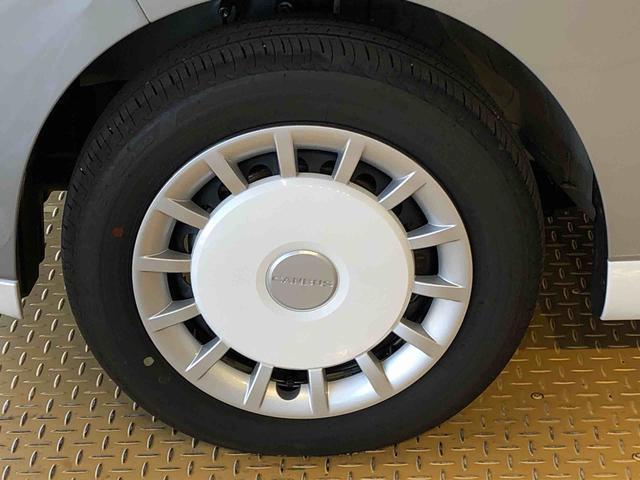 ムーヴキャンバス ストライプスＧターボ　２ＷＤ　ターボ　　両側電動スライドドア　オートライト　衝突被害軽減システム　横滑り防止機能　プッシュスタート　スマートキー　オートエアコン　電動格納ドアミラー　アイドリングストップ　ＡＢＳ　新品ナビ（23枚目）