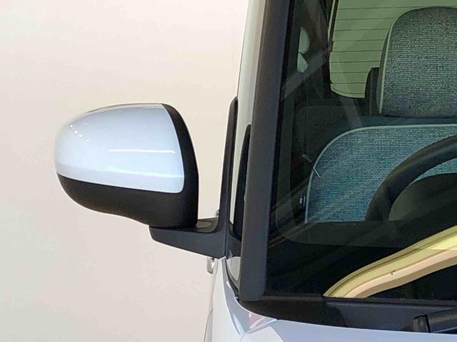 ムーヴキャンバス ストライプスＧターボ　２ＷＤ　ターボ　　両側電動スライドドア　オートライト　衝突被害軽減システム　横滑り防止機能　プッシュスタート　スマートキー　オートエアコン　電動格納ドアミラー　アイドリングストップ　ＡＢＳ　新品ナビ（29枚目）