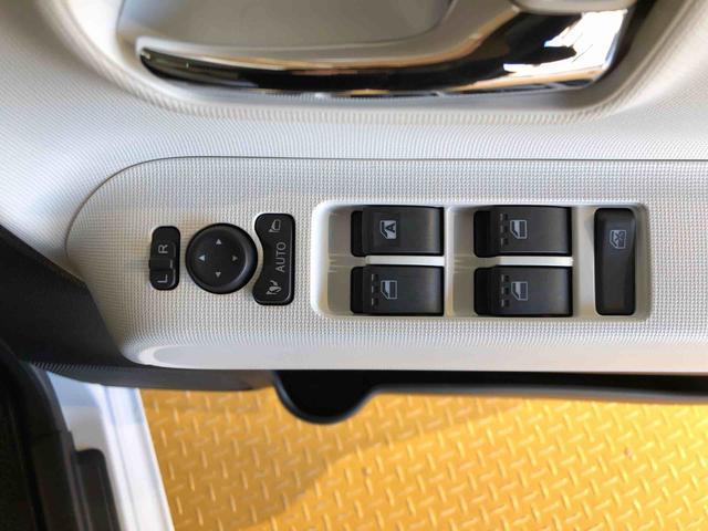 ムーヴキャンバス ストライプスＧターボ　２ＷＤ　ターボ　　両側電動スライドドア　オートライト　衝突被害軽減システム　横滑り防止機能　プッシュスタート　スマートキー　オートエアコン　電動格納ドアミラー　アイドリングストップ　ＡＢＳ　新品ナビ（34枚目）