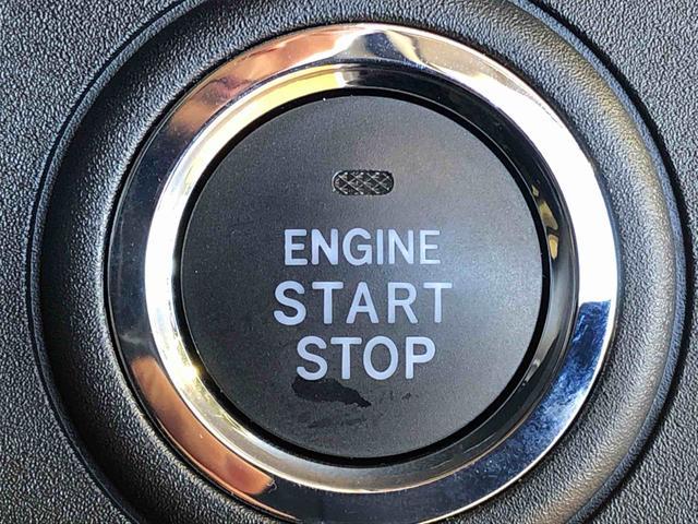 ムーヴキャンバス ストライプスＧターボ　２ＷＤ　ターボ　　両側電動スライドドア　オートライト　衝突被害軽減システム　横滑り防止機能　プッシュスタート　スマートキー　オートエアコン　電動格納ドアミラー　アイドリングストップ　ＡＢＳ　新品ナビ（35枚目）