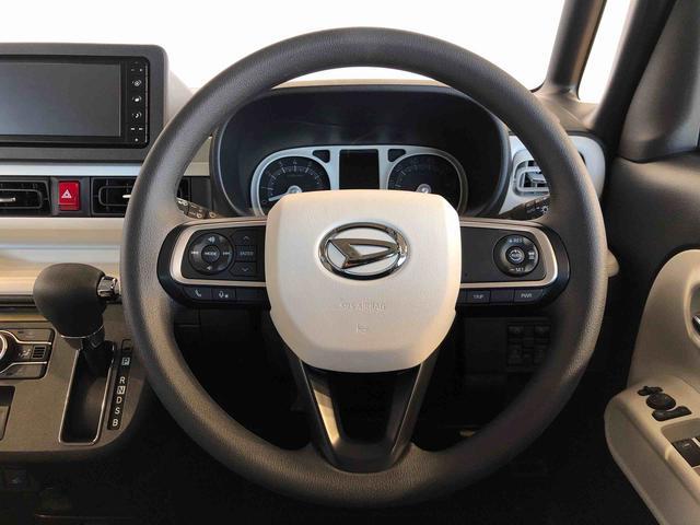 ムーヴキャンバス ストライプスＧターボ　２ＷＤ　ターボ　　両側電動スライドドア　オートライト　衝突被害軽減システム　横滑り防止機能　プッシュスタート　スマートキー　オートエアコン　電動格納ドアミラー　アイドリングストップ　ＡＢＳ　新品ナビ（38枚目）