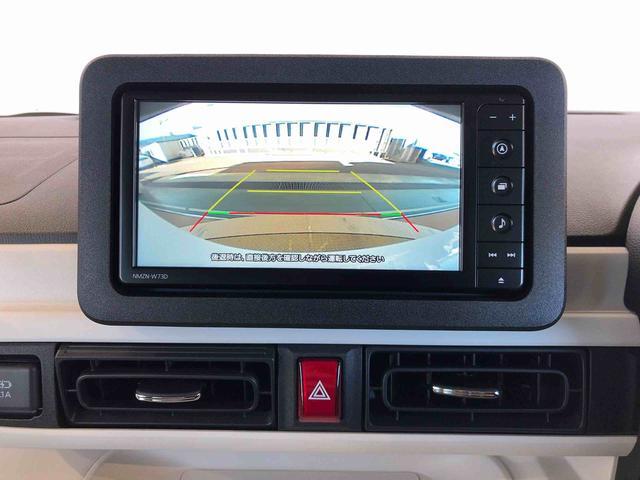 ムーヴキャンバス ストライプスＧターボ　２ＷＤ　ターボ　　両側電動スライドドア　オートライト　衝突被害軽減システム　横滑り防止機能　プッシュスタート　スマートキー　オートエアコン　電動格納ドアミラー　アイドリングストップ　ＡＢＳ　新品ナビ（50枚目）