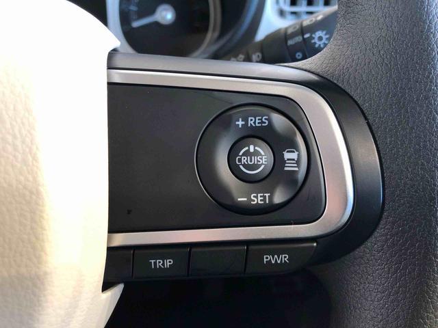 ムーヴキャンバス ストライプスＧターボ　２ＷＤ　ターボ　　両側電動スライドドア　オートライト　衝突被害軽減システム　横滑り防止機能　プッシュスタート　スマートキー　オートエアコン　電動格納ドアミラー　アイドリングストップ　ＡＢＳ　新品ナビ（56枚目）