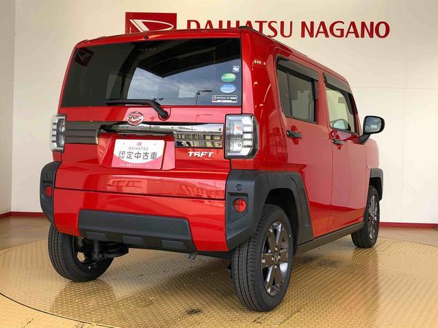 タフト Ｇ　２ＷＤ　スカイルーフ　　プッシュスタート　スマートキー　オートライト　オートエアコン　電動パーキングブレーキ　衝突被害軽減システム　横滑り防止機能　アイドリングストップ　ＡＢＳ（10枚目）