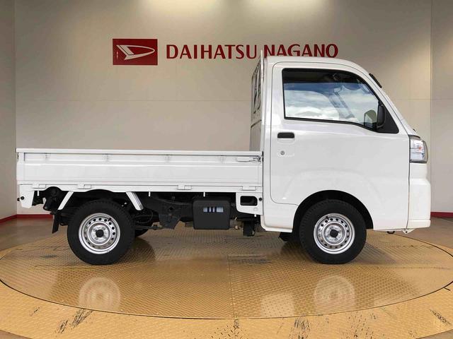 ハイゼットトラック スタンダード 4WD マニュアルエアコン パワステ タイミングチェーン ラジオデッキ 手動ドアミラー 手動ウィンドウ 衝突被害軽減システム 横滑り防止機能 アイドリングストップ ABS(6枚目)