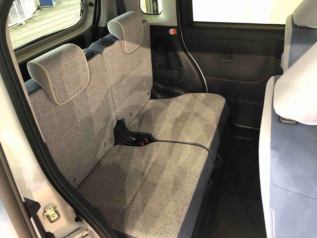 ムーヴキャンバス ストライプスＧターボ　２ＷＤ　ターボ　両側電動スライドドア　オートライト　衝突被害軽減システム　横滑り防止機能　プッシュスタート　スマートキー　オートエアコン　電動格納ドアミラー　アイドリングストップ　ＡＢＳ（16枚目）