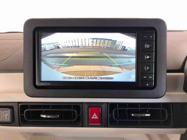 ムーヴキャンバス ストライプスＧターボ　２ＷＤ　ターボ　両側電動スライドドア　オートライト　衝突被害軽減システム　横滑り防止機能　プッシュスタート　スマートキー　オートエアコン　電動格納ドアミラー　アイドリングストップ　ＡＢＳ（50枚目）