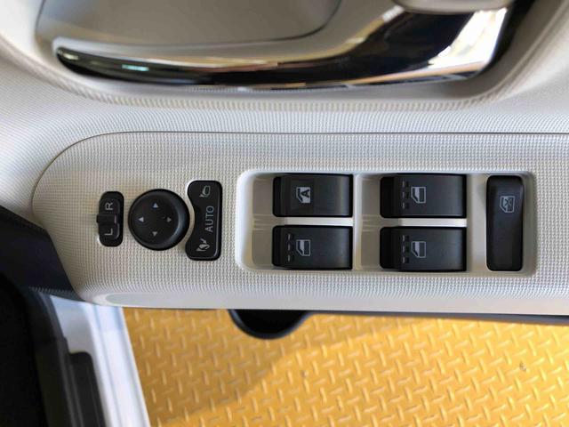 ムーヴキャンバス ストライプスＧ　２ＷＤ　両側電動スライドドア　オートライト　衝突被害軽減システム　横滑り防止機能　プッシュスタート　スマートキー　オートエアコン　電動格納ドアミラー　アイドリングストップ　ＡＢＳ（34枚目）