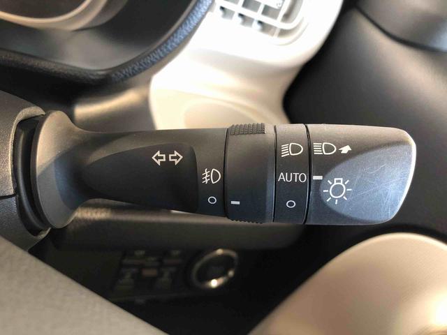 ムーヴキャンバス ストライプスＧ　２ＷＤ　両側電動スライドドア　オートライト　衝突被害軽減システム　横滑り防止機能　プッシュスタート　スマートキー　オートエアコン　電動格納ドアミラー　アイドリングストップ　ＡＢＳ（60枚目）