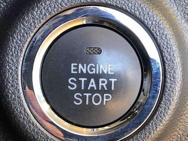 エンジンスタートはプッシュボタン（ＯＮ／ＯＦＦ）を押すだけでＯＫ！