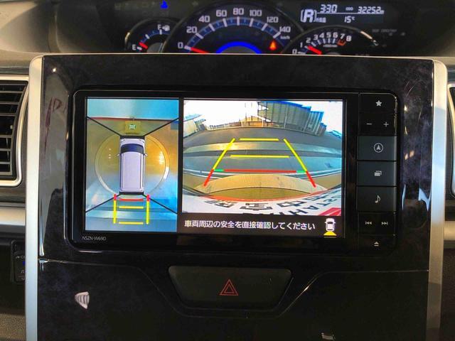 タント カスタムＸ　トップエディションＶＳ　ＳＡＩＩＩ　４ＷＤ　シートヒーター　両側電動スライドドア　アイドリングストップ　プッシュスタート　スマートキー　衝突被害軽減システム　横滑り防止機能　オートライト　オートエアコン　ＡＢＳ（50枚目）