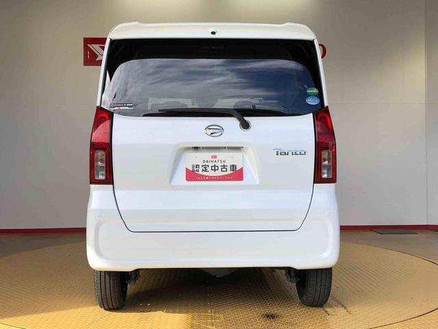 タント Xスペシャル 4WD シートヒーター 両側スライドドア アイドリングストップ プッシュスタート スマートキー 衝突被害軽減システム 横滑り防止機能 オートライト オートエアコン ABS(5枚目)