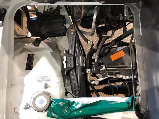 ハイゼットトラック エアコン・パワステ スペシャル 4WD マニュアルエアコン パワステ タイミングチェーン ラジオデッキ 手動ドアミラー 手動ウィンドウ(43枚目)