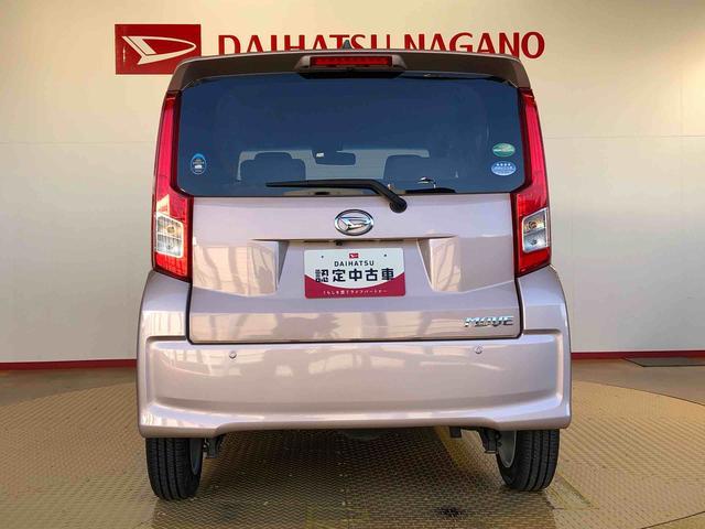 ムーヴ Ｘ　ＳＡＩＩ　４ＷＤ　衝突被害軽減システム　横滑り防止機能　アイドリングストップ　オートライト　プッシュスタート　スマートキー　オートエアコン　パワステ　パワーウインドウ　電動格納ドアミラー　ＡＢＳ（5枚目）