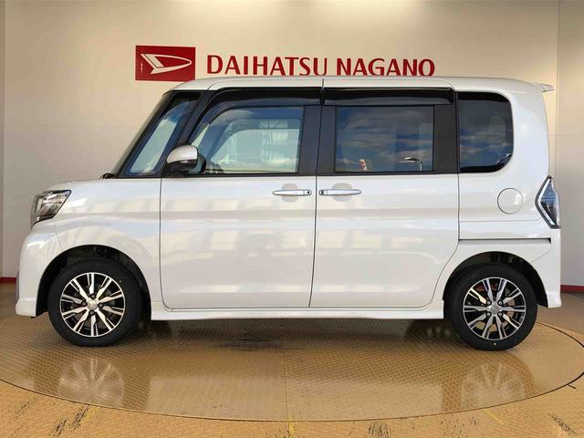 タント カスタムＸ　トップエディションＶＳ　ＳＡＩＩＩ　４ＷＤ　両側電動スライドドア　アイドリングストップ　プッシュスタート　スマートキー　衝突被害軽減システム　横滑り防止機能　オートライト　オートエアコン　電動格納ドアミラー　ＡＢＳ（7枚目）