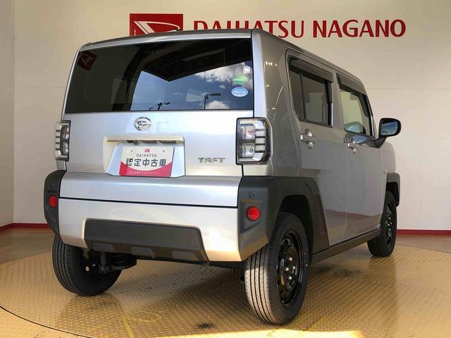 タフト Ｘ　２ＷＤ　スカイルーフ　　プッシュスタート　スマートキー　オートライト　オートエアコン　電動パーキングブレーキ　衝突被害軽減システム　横滑り防止機能　アイドリングストップ　ＡＢＳ（10枚目）