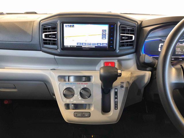 ミライース Ｘ　ＳＡＩＩＩ　２ＷＤ　アイドリングストップ　キーレスエントリー　衝突被害軽減システム　横滑り防止機能　電動格納ドアミラー　オートライト　マニュアルエアコン　パワステ　パワーウインドウ　ＡＢＳ　新品ナビ（18枚目）