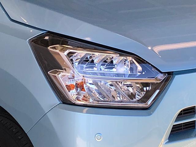 ミライース Ｘ　ＳＡＩＩＩ　２ＷＤ　アイドリングストップ　キーレスエントリー　衝突被害軽減システム　横滑り防止機能　電動格納ドアミラー　オートライト　マニュアルエアコン　パワステ　パワーウインドウ　ＡＢＳ　新品ナビ（27枚目）