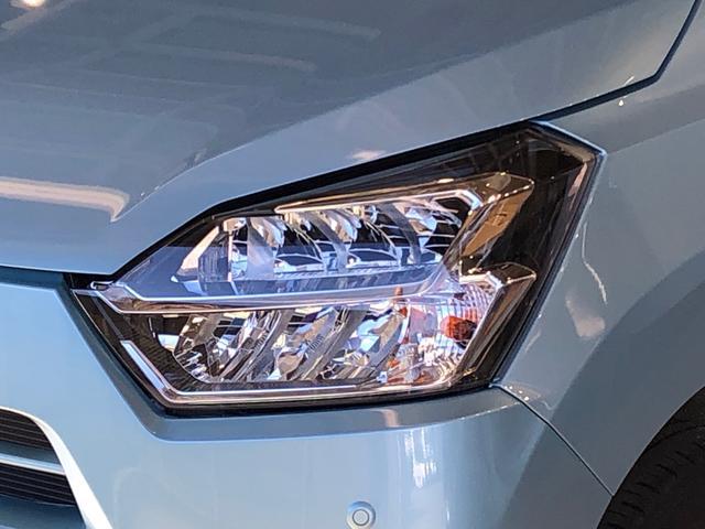 ミライース Ｘ　ＳＡＩＩＩ　２ＷＤ　アイドリングストップ　キーレスエントリー　衝突被害軽減システム　横滑り防止機能　電動格納ドアミラー　オートライト　マニュアルエアコン　パワステ　パワーウインドウ　ＡＢＳ　新品ナビ（28枚目）