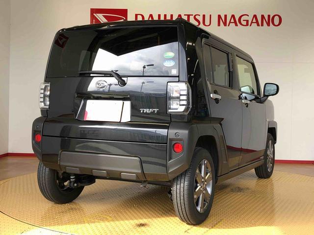 タフト Ｇターボ　２ＷＤ　ターボ　スカイルーフ　　プッシュスタート　スマートキー　オートライト　オートエアコン　電動パーキングブレーキ　衝突被害軽減システム　横滑り防止機能　シートヒーター　新品ナビ（10枚目）