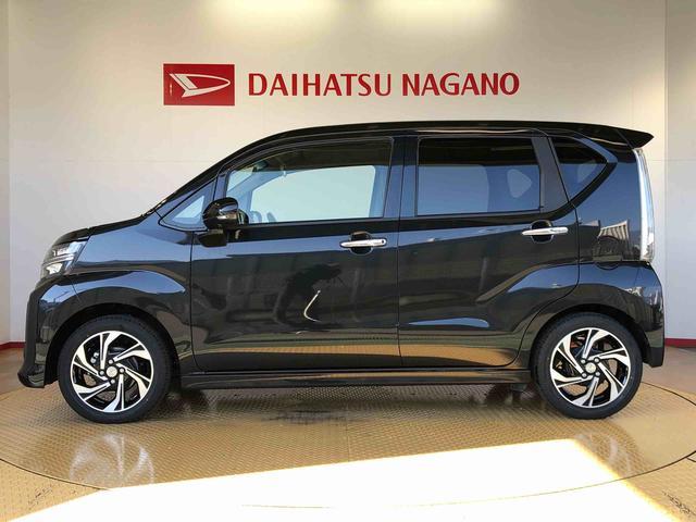 ムーヴ カスタム　ＲＳ　ハイパーリミテッドＳＡＩＩＩ　４ＷＤ　ターボ　衝突被害軽減システム　横滑り防止機能　アイドリングストップ　オートライト　プッシュスタート　スマートキー　オートエアコン　パワステ　パワーウインドウ　電動格納ドアミラー　ＡＢＳ（7枚目）