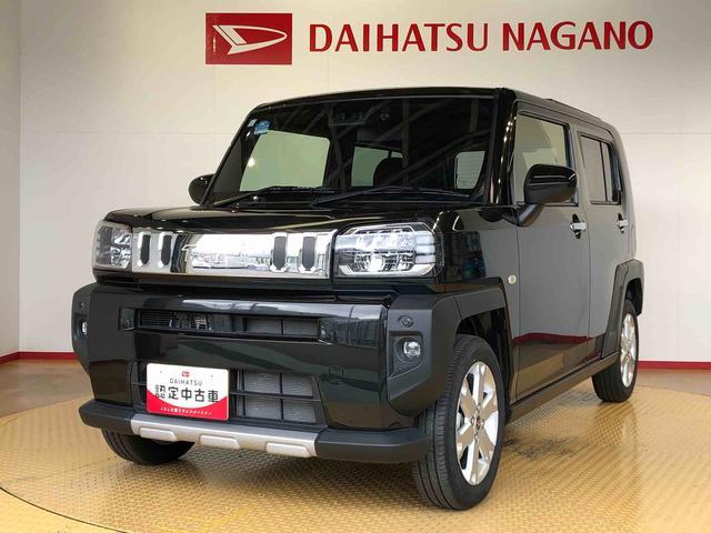 タフト Ｇターボ　クロムベンチャー　４ＷＤ　ターボ　スカイルーフ　　プッシュスタート　スマートキー　オートライト　オートエアコン　電動パーキングブレーキ　衝突被害軽減システム　横滑り防止機能　　シートヒーター　新品ナビ（9枚目）