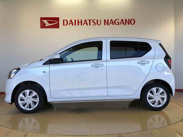 ミライース Ｘ　ＳＡＩＩＩ　４ＷＤ　アイドリングストップ　キーレスエントリー　衝突被害軽減システム　横滑り防止機能　電動格納ドアミラー　オートライト　マニュアルエアコン　パワステ　パワーウインドウ　ＡＢＳ（7枚目）