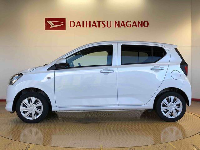 ミライース Ｘ　ＳＡＩＩＩ　４ＷＤ　アイドリングストップ　キーレスエントリー　衝突被害軽減システム　横滑り防止機能　電動格納ドアミラー　オートライト　マニュアルエアコン　パワステ　パワーウインドウ　ＡＢＳ（7枚目）