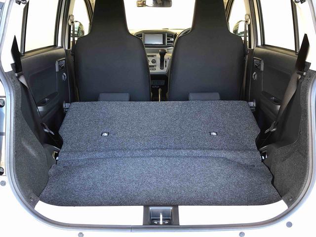 ミライース Ｘ　ＳＡＩＩＩ　４ＷＤ　アイドリングストップ　キーレスエントリー　衝突被害軽減システム　横滑り防止機能　電動格納ドアミラー　オートライト　マニュアルエアコン　パワステ　パワーウインドウ　ＡＢＳ（48枚目）