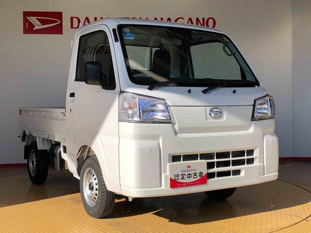 ハイゼットトラック スタンダード　４ＷＤ　マニュアルエアコン　パワステ　タイミングチェーン　ラジオデッキ　手動ドアミラー　手動ウィンドウ　衝突被害軽減システム　横滑り防止機能　アイドリングストップ　ＡＢＳ（8枚目）