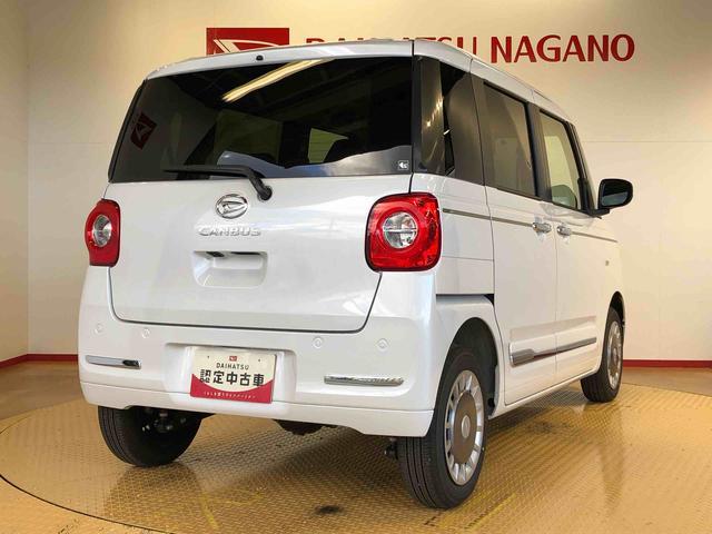 ムーヴキャンバス セオリーＧターボ　４ＷＤ　ターボ　　両側電動スライドドア　オートライト　衝突被害軽減システム　横滑り防止機能　シートヒーター　プッシュスタート　スマートキー　オートエアコン　アイドリングストップ　ＡＢＳ　新品ナビ（10枚目）