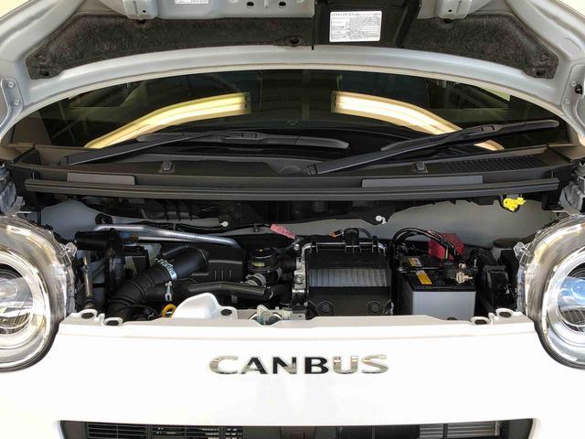 ムーヴキャンバス セオリーＧターボ　４ＷＤ　ターボ　　両側電動スライドドア　オートライト　衝突被害軽減システム　横滑り防止機能　シートヒーター　プッシュスタート　スマートキー　オートエアコン　アイドリングストップ　ＡＢＳ　新品ナビ（19枚目）