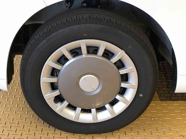 ムーヴキャンバス セオリーＧターボ　４ＷＤ　ターボ　　両側電動スライドドア　オートライト　衝突被害軽減システム　横滑り防止機能　シートヒーター　プッシュスタート　スマートキー　オートエアコン　アイドリングストップ　ＡＢＳ　新品ナビ（23枚目）