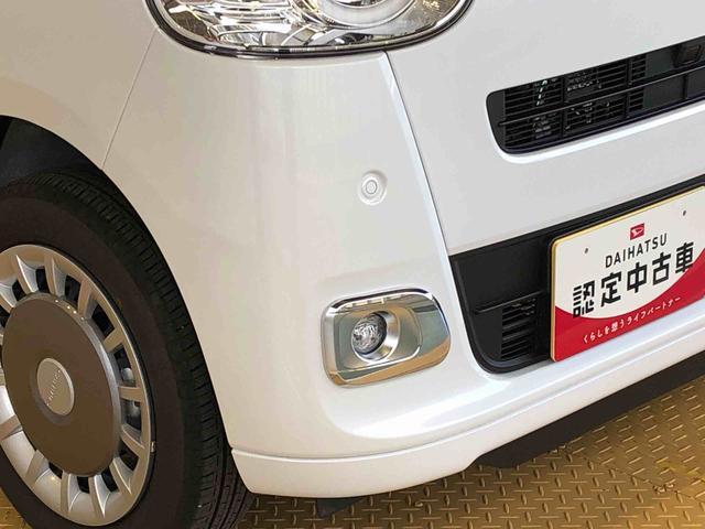 ムーヴキャンバス セオリーＧターボ　４ＷＤ　ターボ　　両側電動スライドドア　オートライト　衝突被害軽減システム　横滑り防止機能　シートヒーター　プッシュスタート　スマートキー　オートエアコン　アイドリングストップ　ＡＢＳ　新品ナビ（25枚目）