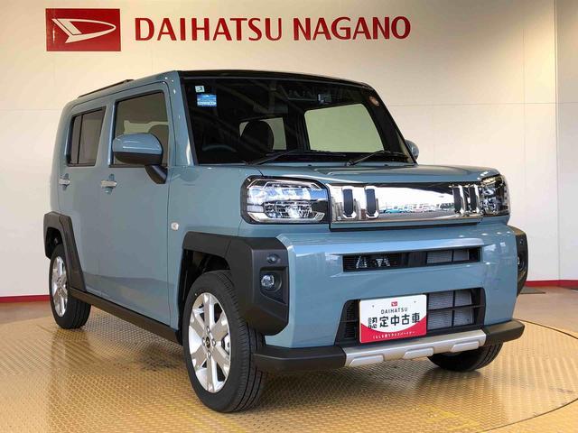 タフト Ｇターボ　クロムベンチャー　４ＷＤ　ターボ　スカイルーフ　　プッシュスタート　スマートキー　オートライト　　電動パーキングブレーキ　衝突被害軽減システム　横滑り防止機能　シートヒーター　ＡＢＳ　新品ナビ　ドラレコ　ＥＴＣ付（8枚目）