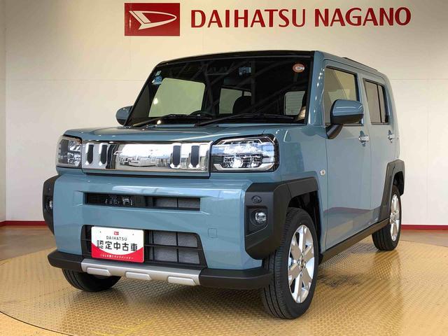 タフト Ｇターボ　クロムベンチャー　４ＷＤ　ターボ　スカイルーフ　　プッシュスタート　スマートキー　オートライト　　電動パーキングブレーキ　衝突被害軽減システム　横滑り防止機能　シートヒーター　ＡＢＳ　新品ナビ　ドラレコ　ＥＴＣ付（9枚目）