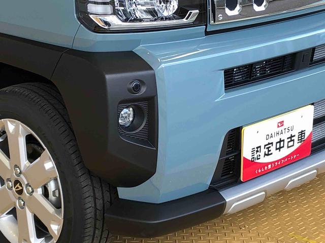 タフト Ｇターボ　クロムベンチャー　４ＷＤ　ターボ　スカイルーフ　　プッシュスタート　スマートキー　オートライト　　電動パーキングブレーキ　衝突被害軽減システム　横滑り防止機能　シートヒーター　ＡＢＳ　新品ナビ　ドラレコ　ＥＴＣ付（25枚目）