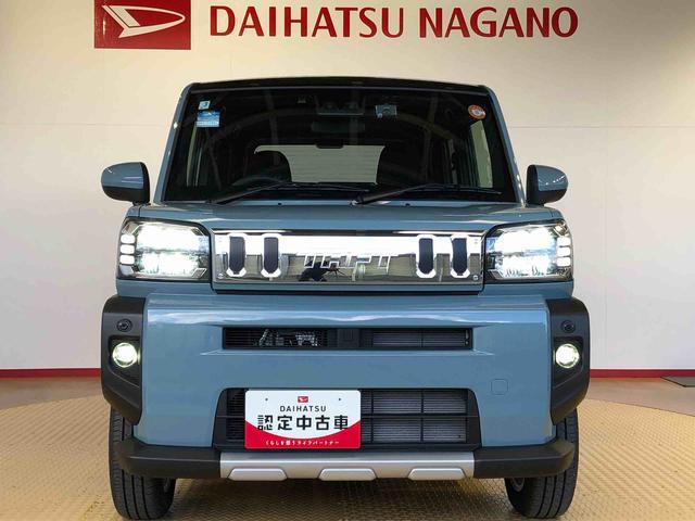 タフト Ｇターボ　クロムベンチャー　４ＷＤ　ターボ　スカイルーフ　　プッシュスタート　スマートキー　オートライト　　電動パーキングブレーキ　衝突被害軽減システム　横滑り防止機能　シートヒーター　ＡＢＳ　新品ナビ　ドラレコ　ＥＴＣ付（45枚目）